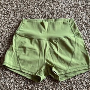 Born Primitive Celery Green High-Waisted Shorts